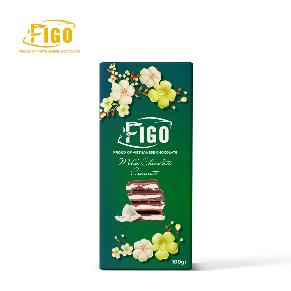 Socola TẾT nhân bánh cookie 100g FIGO