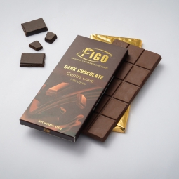 (Bar 100g) Socola đen 70% cacao 100g Figo - Kẹo Socola Thương hiệu Việt Nam