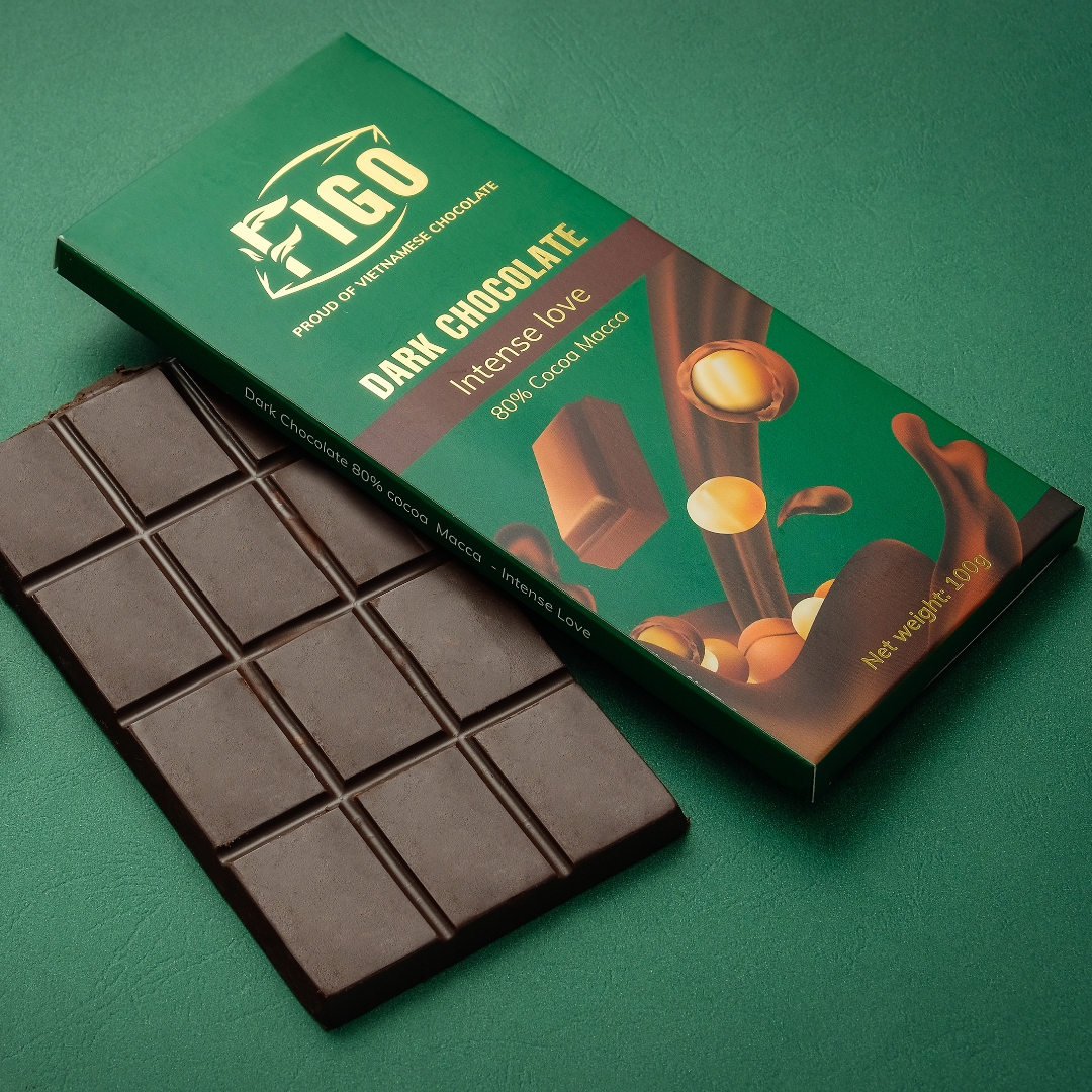 Socola đen và hạt macca – sự kết hợp giảm cân hoàn hảo của Chocolate Figo